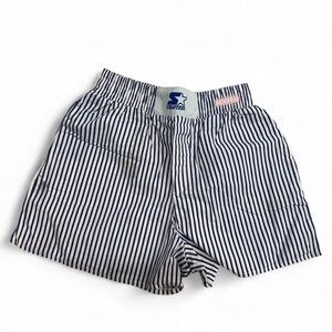 Zara Navy Striped Boxer Shorts